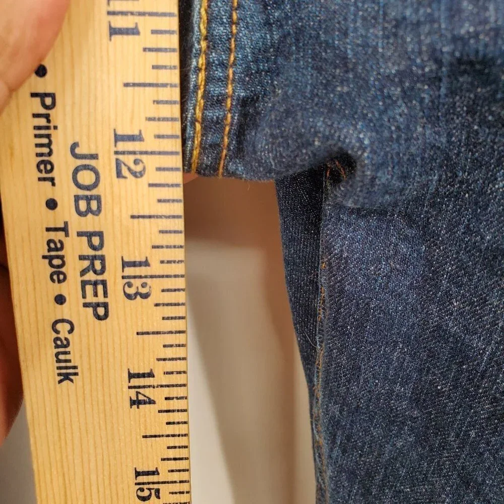 Levi's 505 Regular Fit Straight Leg Stretch Jeans Big Tall Size 40x32 Mens Blue